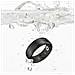 Anello Intelligente Smart Ring Orbyt Taglia 8 (18.3 mm) Fitness Tracker con Custodia di Ricarica Impermeabile Colore Nero - Foto miniatura 7