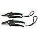 Brder Mannesmann M63202 Cesoia Da Potatura Incudine Nero, Verde - Foto miniatura 1