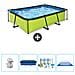 Piscina Fuori Terra - Rettangolo - 300x200x65 Cm - Groen - Include Accessori Coordinati Cb1 - Foto miniatura 1