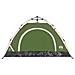 Tenda da Campeggio 2 Persone Verde a Rilascio Rapido - Foto miniatura 6