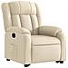 Poltrona Alzapersona Reclinabile Crema in Tessuto - Foto miniatura 3