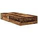 Struttura letto con contenitore in legno antico 100x200 cm - Foto miniatura 7