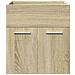 Set Mobili da Bagno 4 pz Rovere Sonoma in Legno Multistrato - Foto miniatura 9