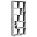 Libreria Divisorio Grigio Cemento 67x25x161,5 cm in Truciolato - Foto miniatura 1