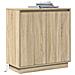 Credenza Rovere Sonoma 71 x 34.5 x 75 cm Legno multistrato - Foto miniatura 3