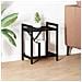 Libreria Rovere nero 40 x 30 x 48.5 cm Legno multistrato - Foto miniatura 2