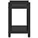 Libreria Rovere nero 40 x 30 x 48.5 cm Legno multistrato - Foto miniatura 6