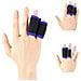 Fascia Di Supporto Per Dita Sportive - Tutore A Compressione Per Tre Dita Per Pallavolo, Basket E Fitness - Foto miniatura 2
