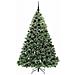 Albero di Natale artificiale con 300 LED Verde 180 cm PE e PVC - Foto miniatura 3