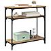 Tavolo consolle Rovere artigianale 75 x 29 x 75 cm - Foto miniatura 3