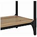 Tavolo consolle Rovere artigianale 75 x 29 x 75 cm - Foto miniatura 8