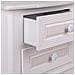Comodino In Legno Con 2 Cassetti Bianchi 42x34x57. - Foto miniatura 7