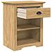Armadio da Notte BODO Marrone miele 53 x 38,5 x 67 cm - Foto miniatura 3
