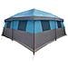 Tenda Familiare con Copertura Impermeabile 14 persona Blu - Foto miniatura 7