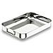 61540 - Teglia da forno con manico pieghevole 40x28 cm. Acciaio inox 18% CR. - Foto miniatura 1