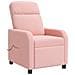 Poltrona Massaggiante Rosa Bouclé - Foto miniatura 5