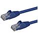 Cavo patch antigroviglio UTP RJ45 Cat6 Gigabit 3 m blu - Cavo patch 3 m - Foto miniatura 1
