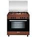 Cucina a Gas A855GC 5 Fuochi Gas Forno Gas Classe A Dimensioni 80x50 Colore Coppertone Serie Alpha - Foto miniatura 6