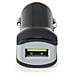 Caricabatterie da Auto USB 2.0 da 2.4A Colore Nero - Foto miniatura 2