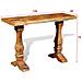 Tavolo Consolle In Legno Anticato Massello - Foto miniatura 10