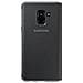 Neon Flip Cover Custodia per Galaxy A8 (2018) colore Nero - Foto miniatura 3