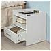 Comodino Bianco, Comodino Letto Con Cassetto Fbt66-w - Foto miniatura 3