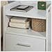 Comodino Bianco, Comodino Letto Con Cassetto Fbt66-w - Foto miniatura 6