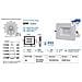 Faretti Led 20w Ip65 Samsung Slimline Bianco Luce Fredda 6400k V Tac Vt-20 444 - Foto miniatura 2
