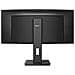 Monitor 34" LCD VA Curvo B Line 346B1C / 00 3440x1440 WQHD Tempo di Risposta 5 ms  - Foto miniatura 5