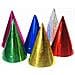 Partydeco - 20 Cappelli A Punta Colorati Brillanti - Foto miniatura 1