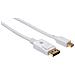 Cavo Mini Displayport Maschio A Displayport Maschio 4k 60hz 2m Bianco - Foto miniatura 2