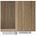 Scaffale Per Libri Lexi 5 Ripiani 60 X 30 X 190 Cm - Legno Chiaro, Rovere Sonoma - Foto miniatura 5