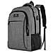 Viaggi Laptop Backpack Di Lavoro Bag Lightweight Laptop Bag Con Porta Usb Di Ricarica Anti Theft Affari Zaino Water Resistant Regalo Scuola Zaino Per Uomini E Donne Adatto 15.6 Inch Laptop-gray - Foto miniatura 1