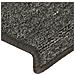 Tappetini per Scale in Moquette 15 pz 65x21x4 cm Grigi e Neri - Foto miniatura 5