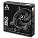 Bionix P140 - 140 Millimetri Gaming Case Fan Con Tecnologia Pwm Sharing (pst) Pressione-ottimizzato Motore Molto Silenzioso Computer Velocit Della Ventola 200-1950 Rpm - Grey - Foto miniatura 2