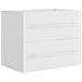 Mobile Lavabo Bianco 60x38,5x48 cm in Legno Multistrato - Foto miniatura 2