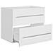 Mobile Lavabo Bianco 60x38,5x48 cm in Legno Multistrato - Foto miniatura 5