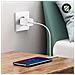 Caricabatteria Da Rete Super Fast Charging 25w Usb-c + Cavo Type-c Tzccsup-l02 White - Foto miniatura 3