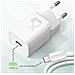 Caricabatteria Da Rete Super Fast Charging 25w Usb-c + Cavo Type-c Tzccsup-l02 White - Foto miniatura 9
