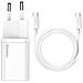 Caricabatteria Da Rete Super Fast Charging 25w Usb-c + Cavo Type-c Tzccsup-l02 White - Foto miniatura 10