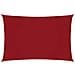 Parasole a Vela Oxford Rettangolare 3x6 m Rosso - Foto miniatura 1