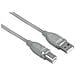 USB Connection Cable A-Plug - B-Plug, grey, 7.5 m 7.5m USB A USB B Grigio cavo USB - Foto miniatura 1