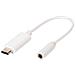 CC UC A 1 cavo audio 0,1 m 3.5mm USB Bianco - Foto miniatura 1