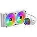 Raff. liquido Chione M3-240w 2*fan Argb Pwm Hydraulic - Foto miniatura 1
