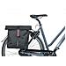 Borsa Bici Doppia City 28-32 Litri Mik Nera - 18071 - Foto miniatura 4