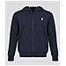 Felpa tommy hilfiger colore navy taglia xxl. - Foto miniatura 1