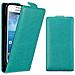Custodia Compatibile Con Samsung Galaxy S4 Mini In Turchese Petrolio - Coperchio Protettivo In Design Flip Con Chiusura Magnetica - Foto miniatura 7