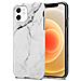 Custodia Compatibile Con Apple Iphone 12 Pro Max In Marmo Bianco Grigio No. 23 - Coperchio Protettivo In Silicone Tpu Con Motivo A Mosaico - Foto miniatura 1