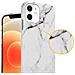 Custodia Compatibile Con Apple Iphone 12 Pro Max In Marmo Bianco Grigio No. 23 - Coperchio Protettivo In Silicone Tpu Con Motivo A Mosaico - Foto miniatura 3