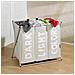 Contenitore Biancheria Trio Beige - Fino A 130 Litri, - Foto miniatura 2